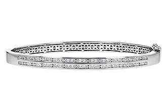 H235-17606: BANGLE BRACELET 1.00 TW (2 ROW)