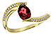 H236-01233: LDS RG .75 GARNET .82 TGW