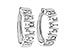 H236-04897: EARR .30 TW BAGUETTE DIAS
