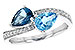 H236-06688: LDS RG 1.52 BLUE TOPAZ 1.66 TGW