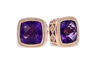 H318-73915: EARR 1.70 TW AMETHYST