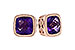 H318-73915: EARR 1.70 TW AMETHYST