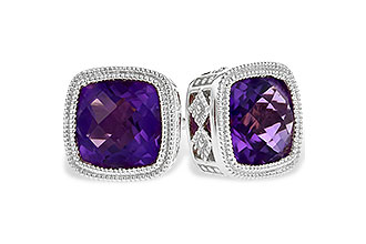 H318-73915: EARR 1.70 TW AMETHYST
