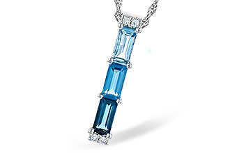 H318-75779: NECK 1.26 BLUE TOPAZ 1.30 TGW