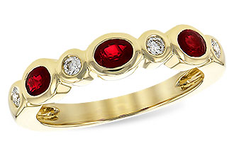H318-75815: LDS WED RG .55 RUBY .68 TGW