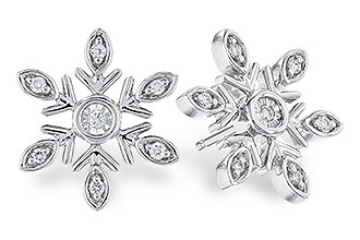 H319-66688: EARRINGS .07 TW