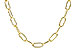 H319-69415: PAPERCLIP SM (20", 2.40MM, 14KT, LOBSTER CLASP)