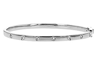 H319-70315: BANGLE .35 TW FANCY CUT DIAMONDS