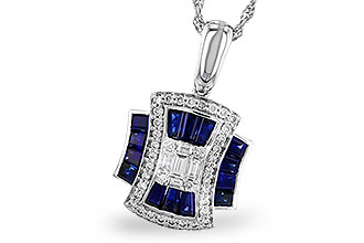 H319-71197: NECK .85 TW SAPPHIRE 1.10 TGW