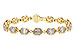 H320-54870: BRACELET 1.02 BAG 1.30 TW