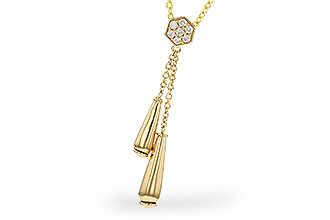 H320-55779: NECKLACE .11 TW