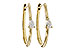 H320-56679: EARRINGS .45 TW PEAR DIAMONDS