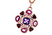 H320-57552: NECKLACE 2.76 SEMI-PREC (AM,GT,PT) 2.82 TGW