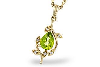 H320-57588: NECKLACE 1.16 PERIDOT 1.21 TGW (8x6MM PER)