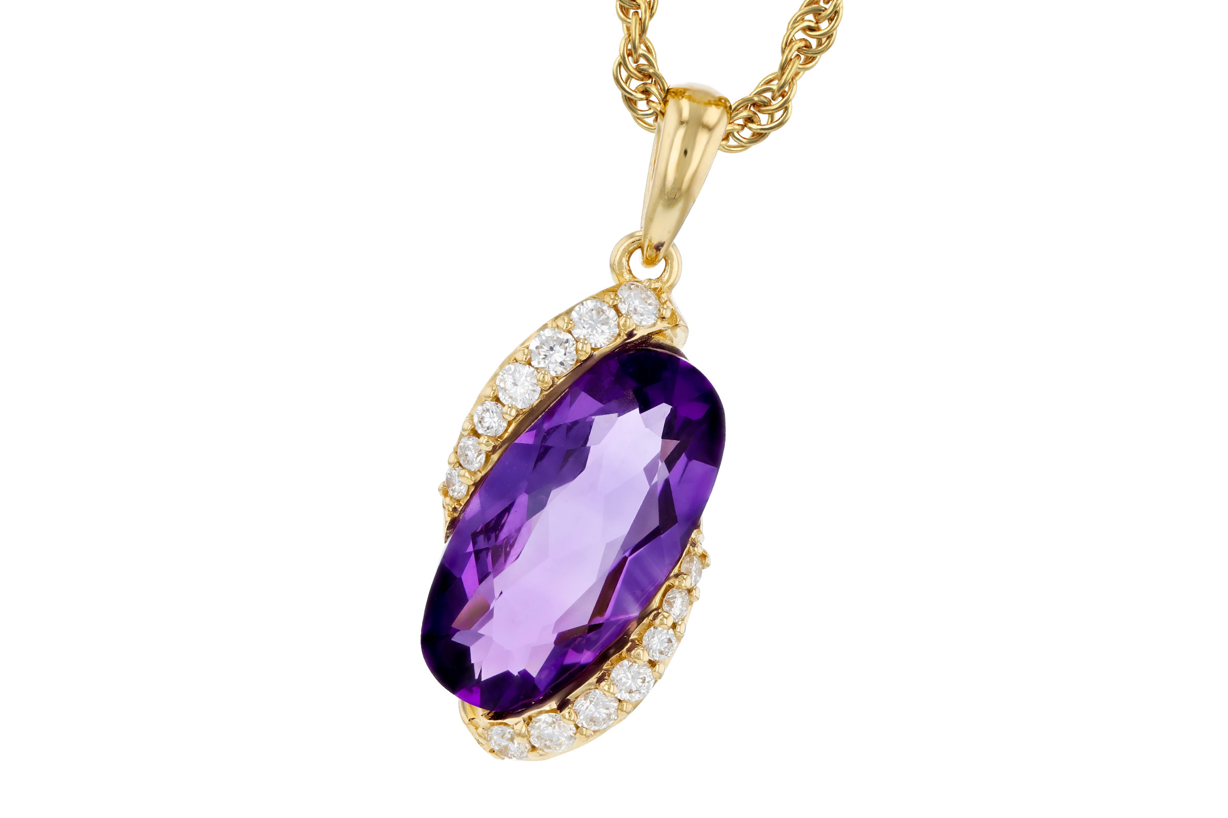 H321-47588: NECK 1.72 AMETHYST 1.84 TGW (12x6MM AMY)