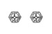 K046-08470: EARRING JACKETS .08 TW (FOR 0.50-1.00 CT TW STUDS)
