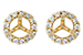 K231-47579: SEMI DIA EARR .10 TW (HOLDS .15 EACH)