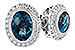 K235-10288: EARR 1.76 LONDON BLUE TOPAZ 2.01 TGW