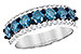 K235-12142: LDS WED RG 1.26 BLUE DIAS 1.70 TGW