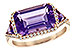 K236-01224: LDS RG 3.48 TW AMETHYST 3.70 TGW (12x8MM)