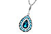 K236-03979: NECK 2.55 TW BLUE TOPAZ 2.65 TGW