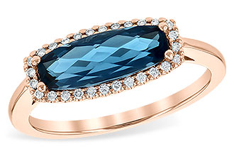 K236-04897: LDS RG 1.79 LONDON BLUE TOPAZ 1.90 TGW