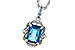 K318-75761: NECK 1.68 LONDON BLUE TOPAZ 1.73 TGW (8x6MM LBT)