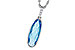 K318-75788: NECK 1.90 BLUE TOPAZ 1.93 TGW