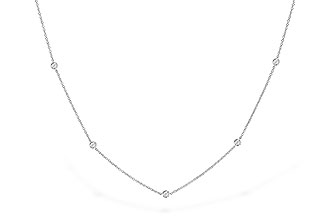 K318-75797: NECK .50 TW 18" 9 STATIONS OF 2 DIA (BOTH SIDES)