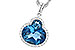 K318-79442: NECK 2.86 LONDON BLUE TOPAZ 3.00 TGW (10X8 OVAL)