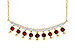 K318-81197: NECK .32 RUBY .47 TGW