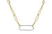 K319-63997: NECKLACE .50 TW (17 INCHES)