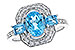 K319-66715: LDS RG 1.75 TW BLUE TOPAZ 1.90 TGW