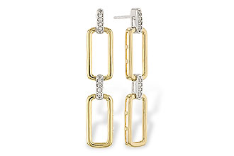 K319-70315: EARRINGS .08 TW