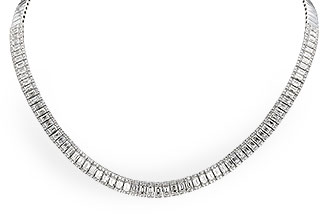 K319-71188: NECKLACE 9.26 E.C. 11.00 TW (16")