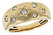 K319-72115: LDS DIA WED RG .25 TW