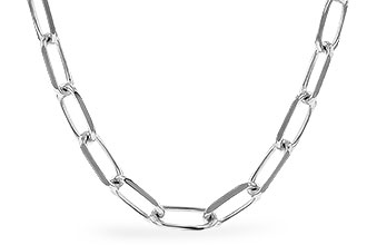 K320-55788: PAPERCLIP MD (7IN, 3.10MM, 14KT, LOBSTER CLASP)