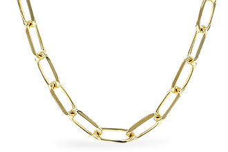 K320-55788: PAPERCLIP MD (7IN, 3.10MM, 14KT, LOBSTER CLASP)