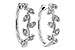K320-56697: EARRINGS .25 TW