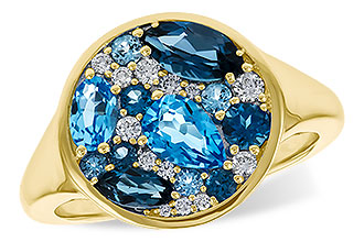 K320-58488: LDS RG 1.80 TW BLUE TOPAZ 1.96 TGW