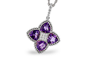 K320-59370: NECKLACE 2.22 AMETHYST 2.28 TGW