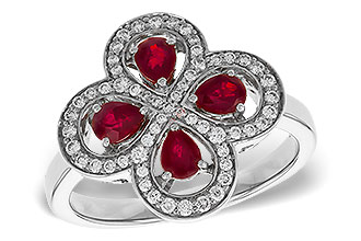 K320-60324: LDS RG .68 TW RUBY .96 TGW