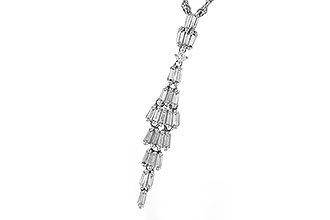 K320-60333: NECKLACE .33 BAG .35 TW