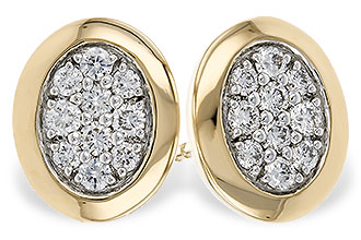 K320-61206: EARRINGS .39 TW