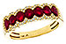 K320-62106: LDS WED RG 1.40 TW RUBY 1.57 TGW