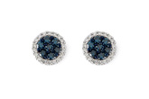 L233-32115: EARR .45 BLUE DIA .70 TW