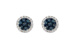 L233-32115: EARR .45 BLUE DIA .70 TW