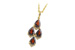 L234-18515: NECK 2.86 GARNET 2.95 TGW