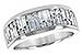 L235-17579: LDS WED RG .74 BAG 1.00 TW