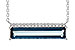 L236-05779: NECK 2.70 LONDON BLUE TOPAZ 2.80 TW